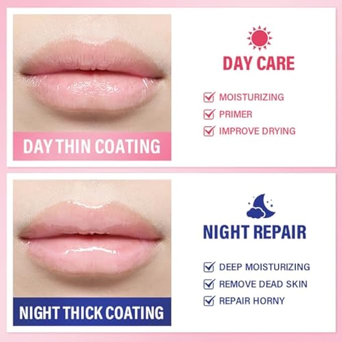 FYEBOO SLEEPING LIP MASK, LONG-LASTING NOURISH & HYDRATE LIP MASK, LIP BALM, LIP OIL, LIP SKIN CARE, HYDRATING, MOISTURIZING LIP LINES NIGHT SLEEP CARE LIP ANTI-CHAPPED LIP CREAM (03# GRAPEFRUIT) - Image 3